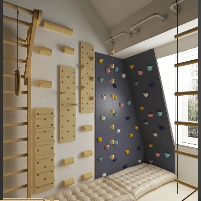 Children's indoor climbing wall climbing wall climbing board physical