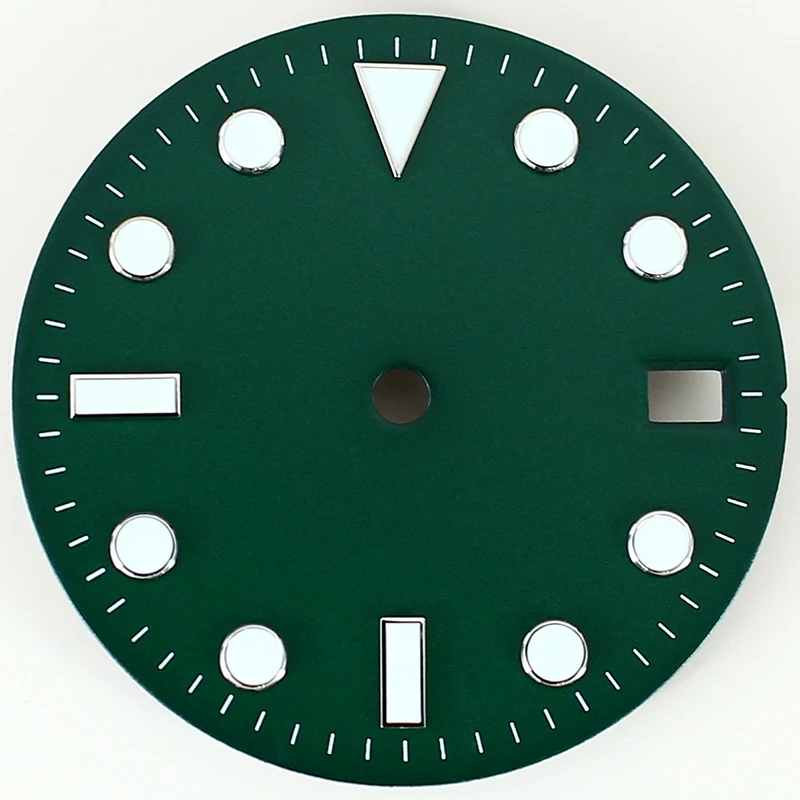 Luminous 28.5mm Watch Dial with Single Lens - Premium Modding Accessory