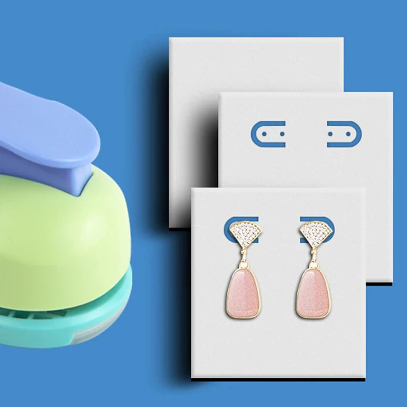 Scrapbook Punches Earrings Card Punch Cutter Craft Calico Printing DIY