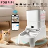 Smart elevated pet feeder with camera