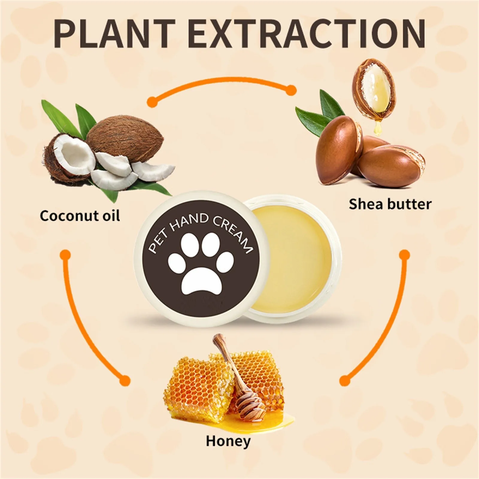Pet Paw Care Cream Healthy Pet Paw Balm Pet Foot Care Dog Balm Protection Pad Balm Foot Protective Oil Paws Wax Cat Car 6