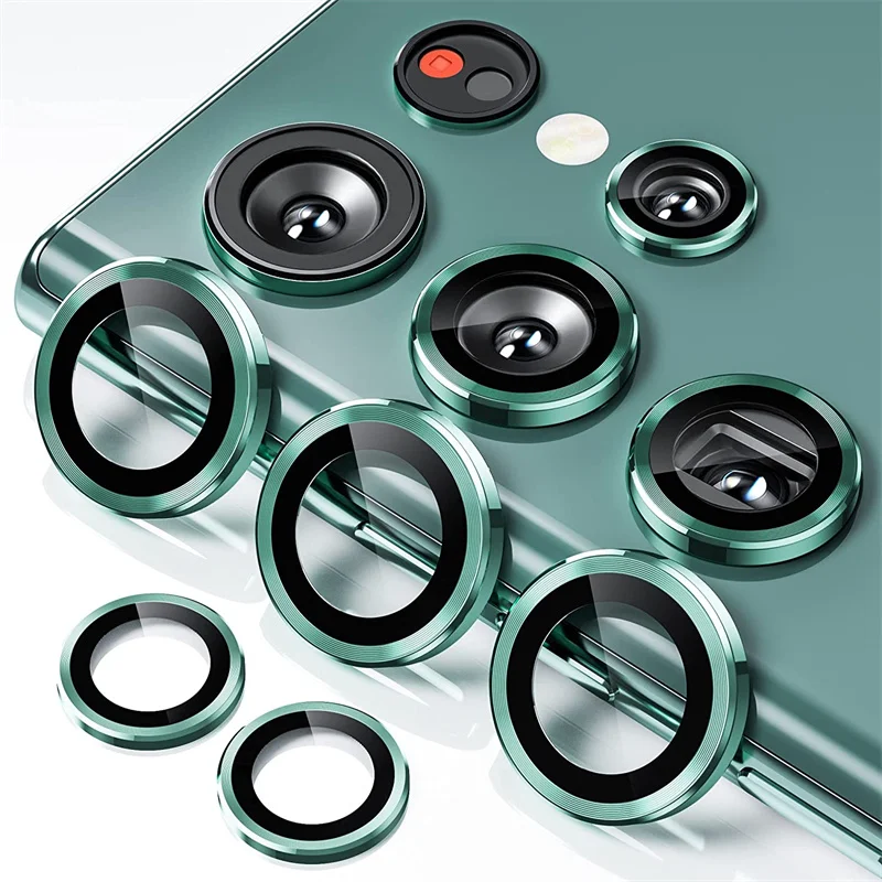 Cool Diamond Glass Drop-Proof Phone Camera Protective Case