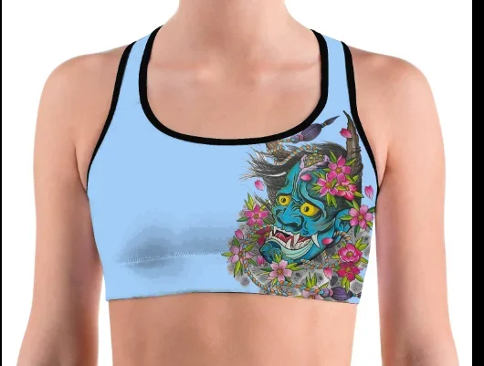 Women's sports bra, yoga, Muay Thai, Sanda, martial arts, sportswear, bra, swimsuit, fitness suit