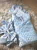 Baby Winter Swaddle Blanket Boys Girls French Lace Essential Receiving Blanket Ultra-Soft Newborn Registry Sleeping Wraps 3