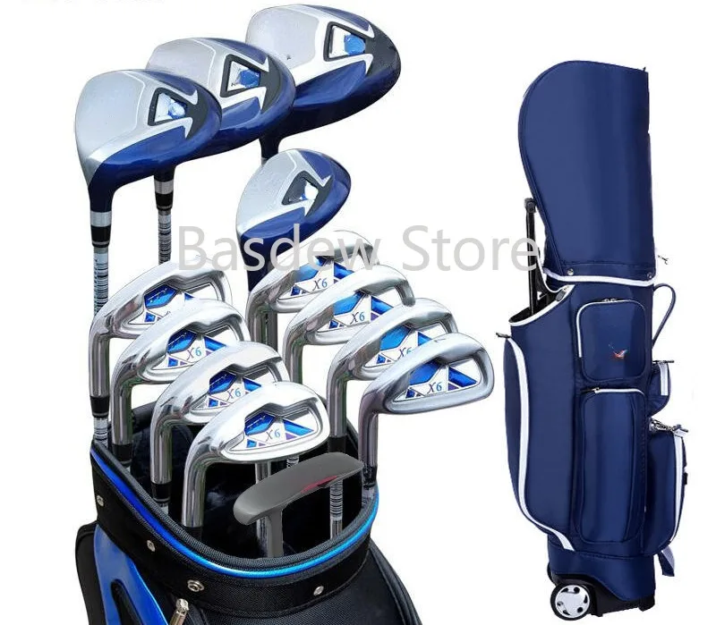 

Golf Club Left Hand Rod Set Backhand Practice Rod Full Set Steel Rod Carbon Junior and Intermediate Level Club
