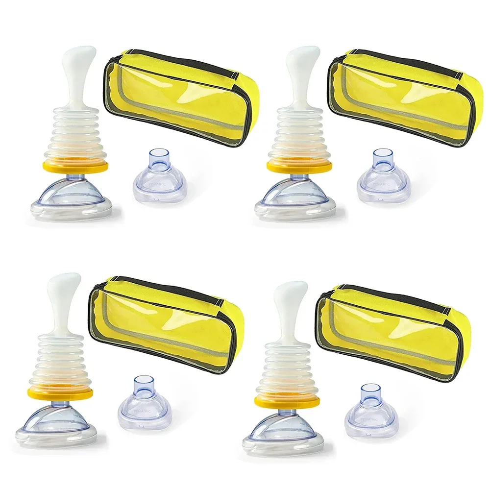Trousse de Premiers Secours Lot de 4 - Sac Jaune