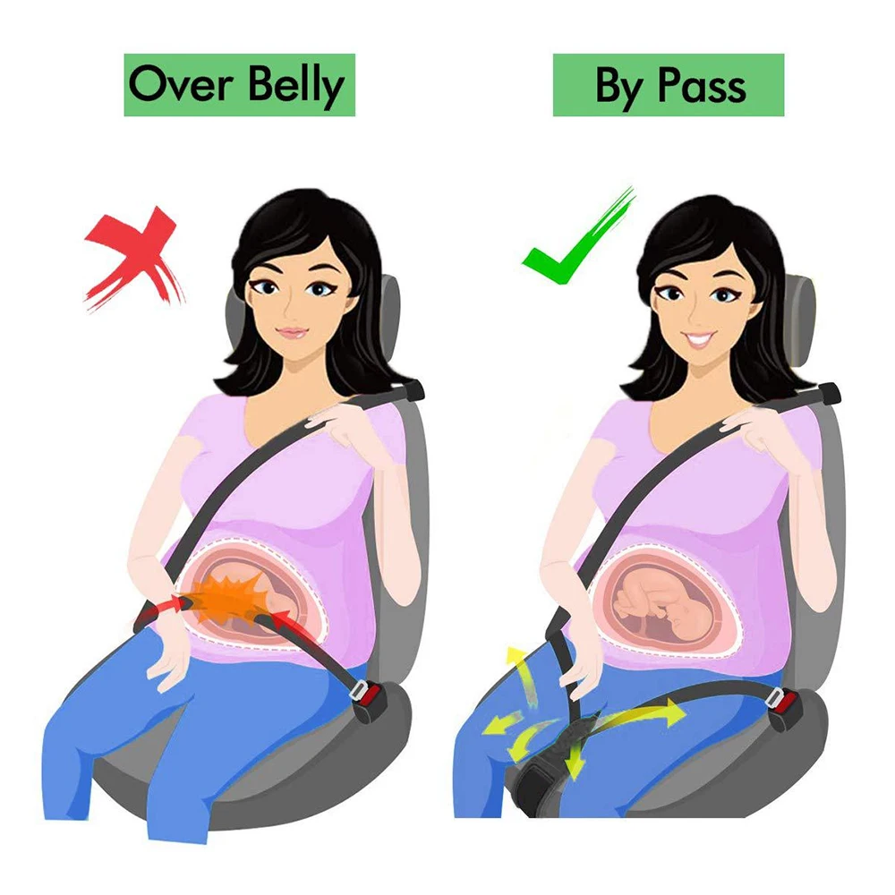 Universal Maternity Safety Belt Adjuster
