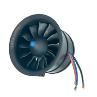 Hobbyhh EDF Fan 90mm Flat 12 blade 6S 1450kv 8s 1100kV, Suitable for RC Jet Aircraft 1
