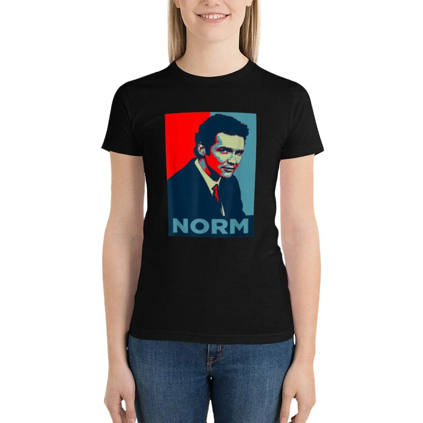 

Футболка NORM, футболка с животным принтом для девочек, футболки, одежда хиппи, забавные женские топы