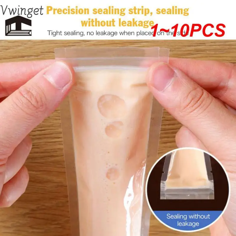 

1~10PCS Bars And Sticks Ice Bags Innovative Design Preserve The Texture And Quality Of Ice Cream Durable And Thick Material