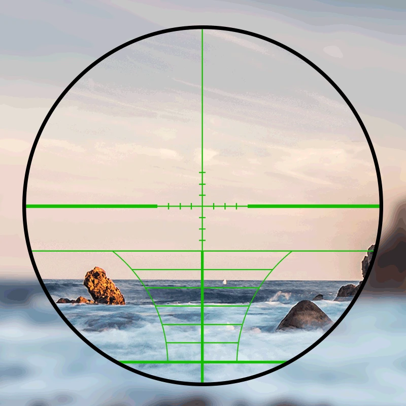 Rifle Scope VOMZ 3-9X32 EG Tactical Optic Red Green Illuminated Riflescope Holographic Reflex 4 Reticle Red Green Dot Combo Hunting Scope