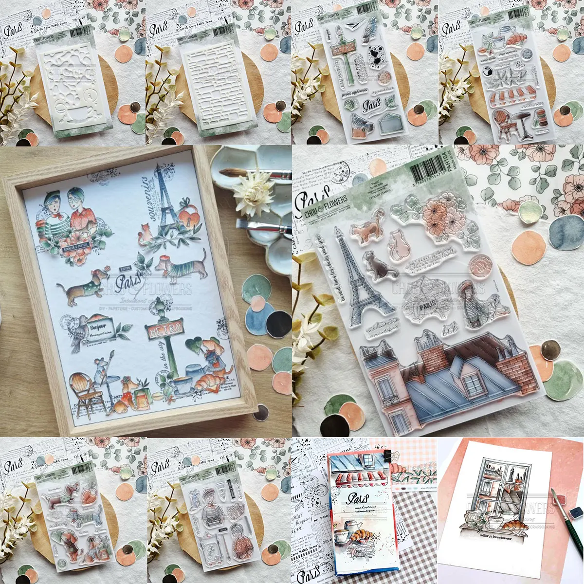 Paris Travel Silicone Stamp 3