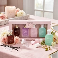 Ensemble de parfums arabes KAL 30 ml x 4, collection de mini-parfums portables pour femmes, longue durée, luxe, parfum sucré, riche, onctueux, exotique 5
