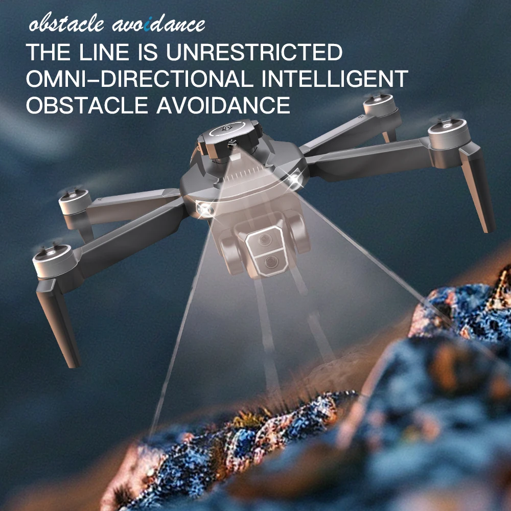 SG101MAX 4K HD Dual Camera Brushless Foldable 4WD 360° Infrared Obstacle Avoidance Optical Flow Drone 2
