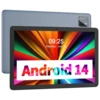 PRITOM TAB11 Android 14 Tablet 10 Inch, 8GB(4+4 Expand) RAM + 128GB ROM, Octa Core, 5G WiFi, with Keyboard, Mouse, Case 2