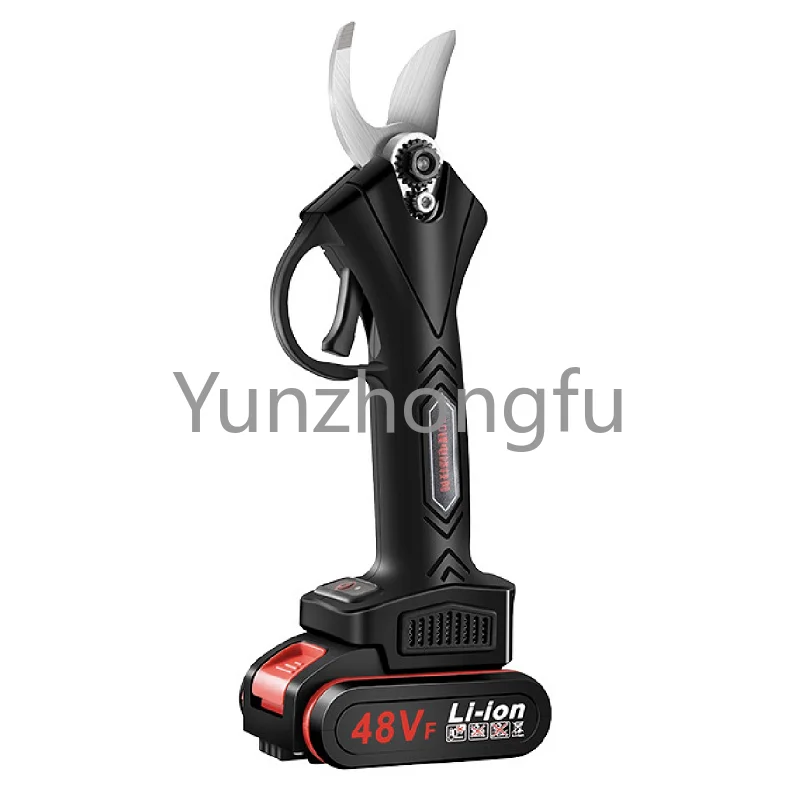 

Fruit Tree Scissors Two Lithium Battery Rechargeable Scissors Wireless Electric Pruning Shears Garden Scissors Garden Tools