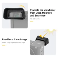 KIWIFOTOS FDA-EP20 Eyepiece EyeCup Long Camera Eyecup Viewfinder Extended for Sony A6700 Eyeshade Protector Accessories - Image 4
