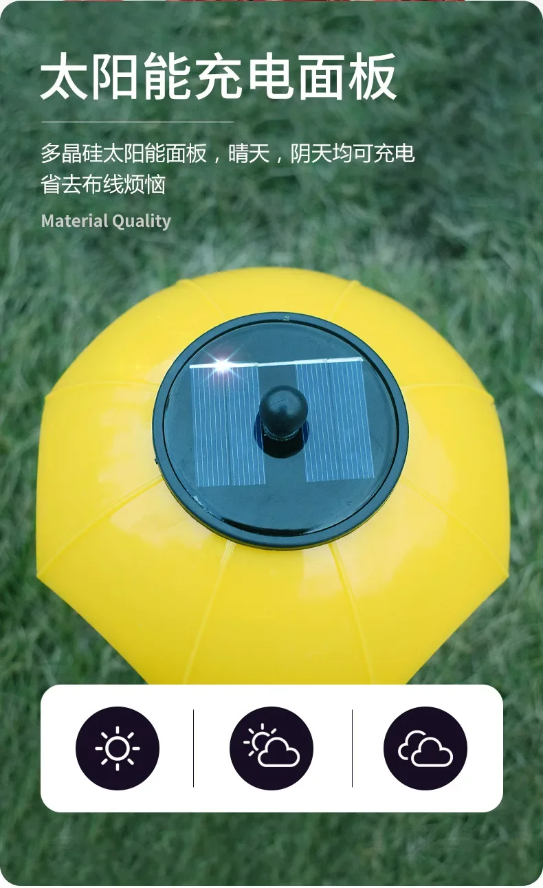 Description Picture 4 of itemMini Umbrella LED Solar Garden Light Outdoor Solar Lighting Waterproof ABS Solar Lawn Light Patio Garden Decoration Gradient