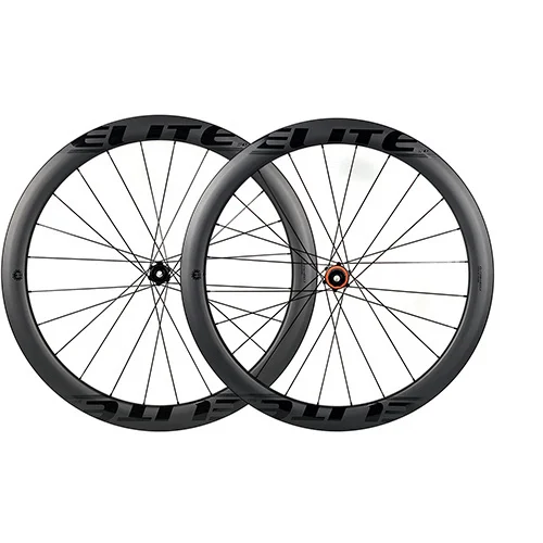 ELITEWHEELS Carbon Wheels Disc Brake 700c Road Bike Wheelset ENT UCI Quality Carbon Rim Center Lock Or 6-blot Bock Road Cycling