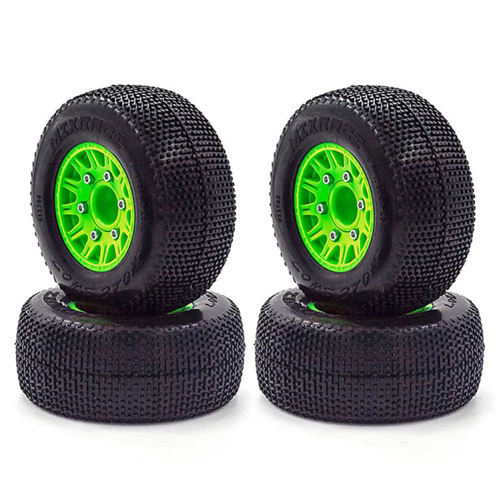 

RC Short Truck Tires Off-Road Model Remote Control Car Tires for Huanqi dhk8135