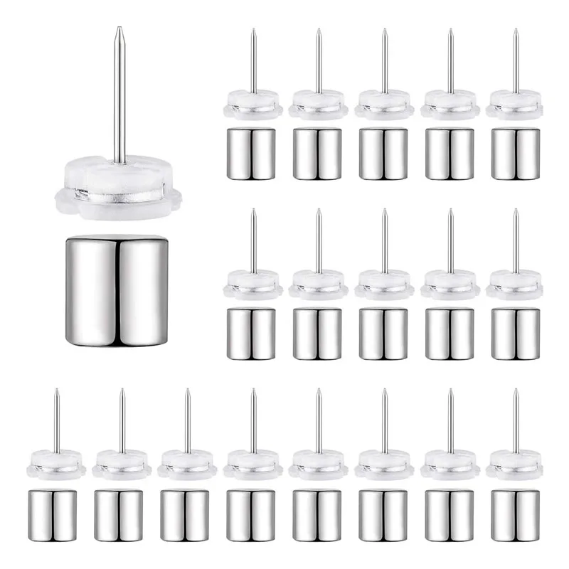 사무실 압정 그림 고정기, 강력한 네오디뮴 자석 콘, 자석 사무용품, 마그네틱 푸시 핀, 10 개