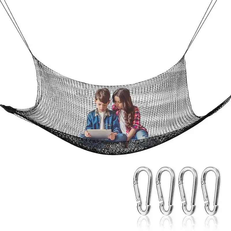 

Double Layers Climbing Cargo Net Playground Climbing Cargo Net Climbing Net For Kids Outdoor Playground Safety Net Rope Net