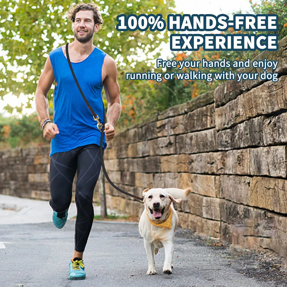 Title 5, Multi-functional Dog Leash Strong and Soft Real...