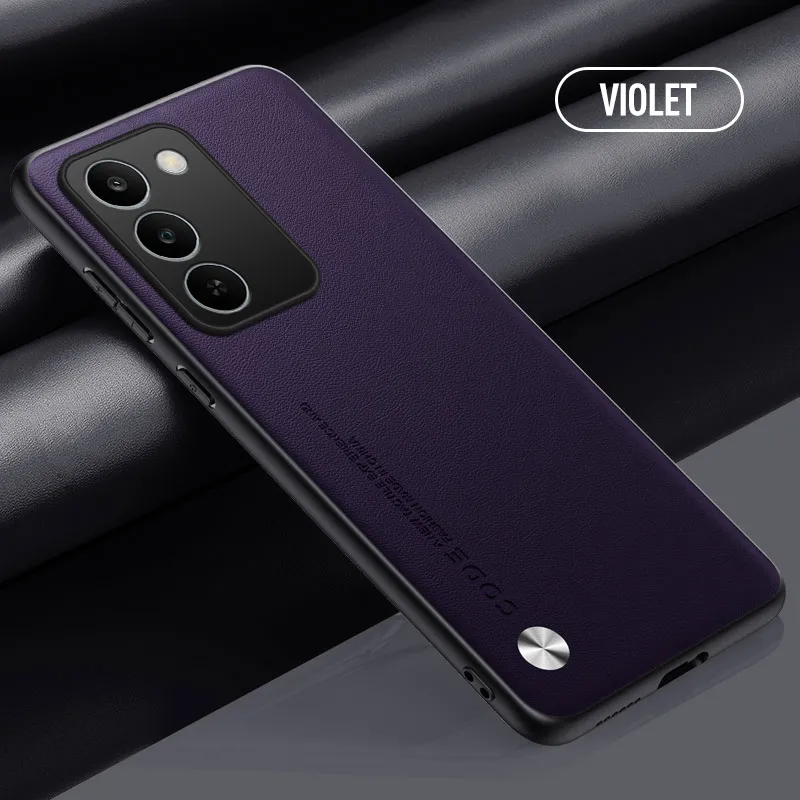 Luxury Leather Slim Protective Phone Case