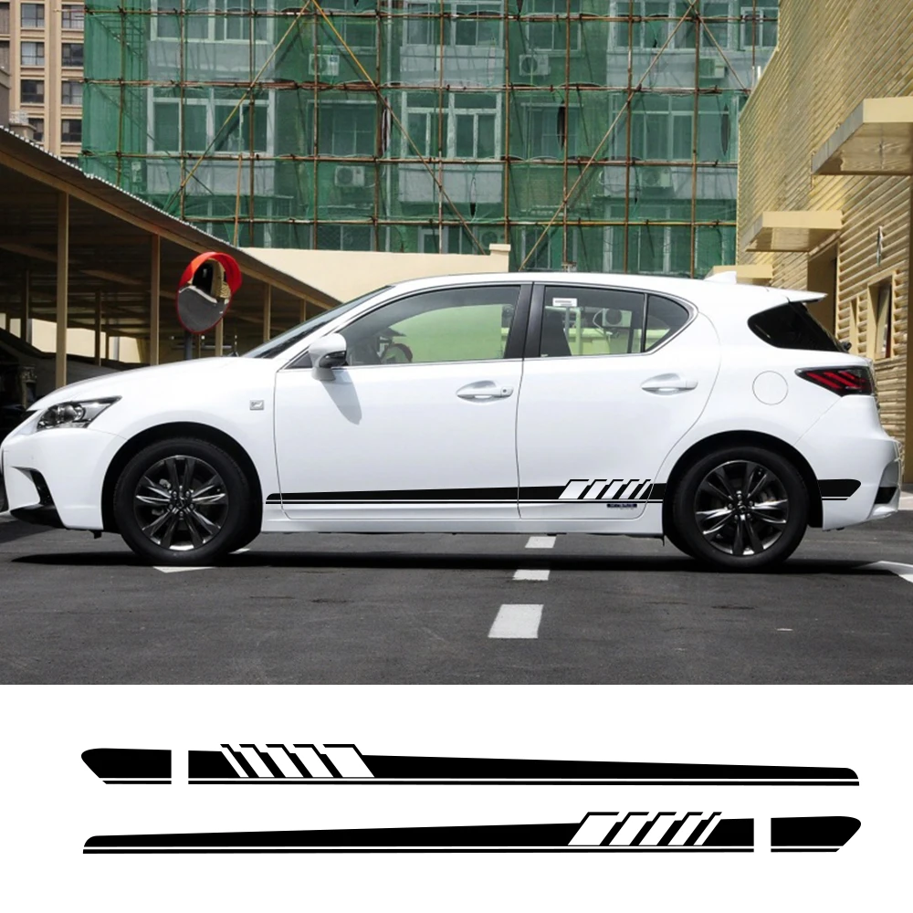 

2Pcs For Lexus RX 300 330 IS 250 300 GX 400 460 UX 200 NX LX LS GS ES CT200h Fsport Car Side Sticker Vinyl Car Tuning Accessorie