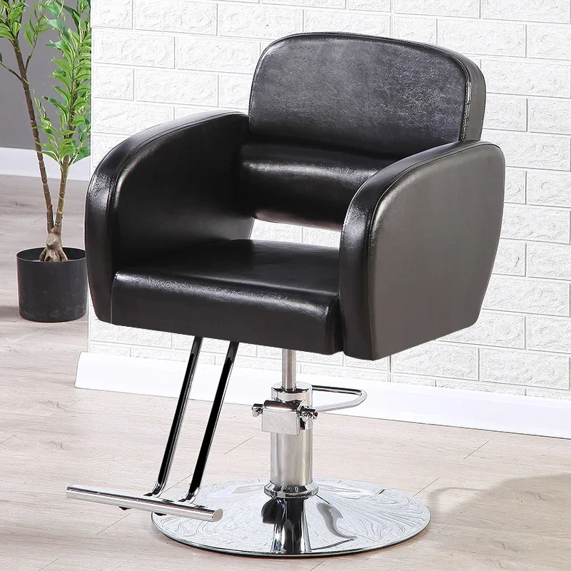 

Ergonomic Swivel Barber Chairs Office Hairdressing Professional Luxury Barber Chairs Recliner Cadeira Salon Furniture MR50BC