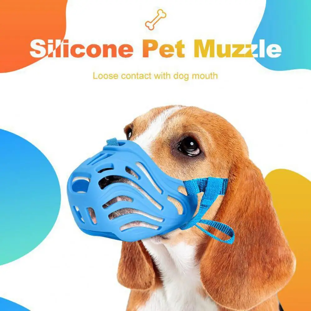 Amexo Zachte mesh muilkorf voor kleine, middelgrote en grote honden, verstelbaar, voor het vangen van bijten, likken en kauwen, hijgen en drinken, maat S Amexo Zachte mesh muilkorf voor kleine, middelgrote en grote honden, verstelbaar, voor het vangen van bijten, likken en kauwen, hijgen en drinken, maat S
