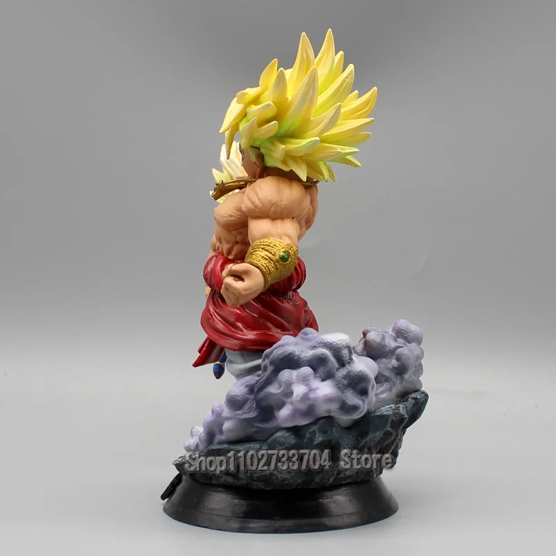 17cm Berserk Broly Figurine Dragon Ball Z Figure GK Super Saiyan Broli Vs  Goku Action Figure Model Pvc Collection Toys Doll Gift - AliExpress