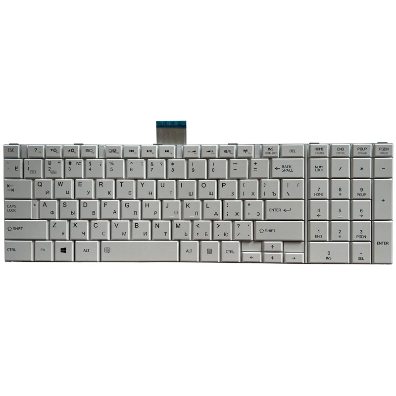 Laptop Keyboard Toshiba Satellite C55 CZ Black