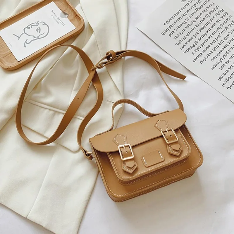 DIY Crossbody Bag Making Kits PU Leather Shoulder Bag Sewing Set with Instruction Handmade Satchel Handbag Making Kit Purse
