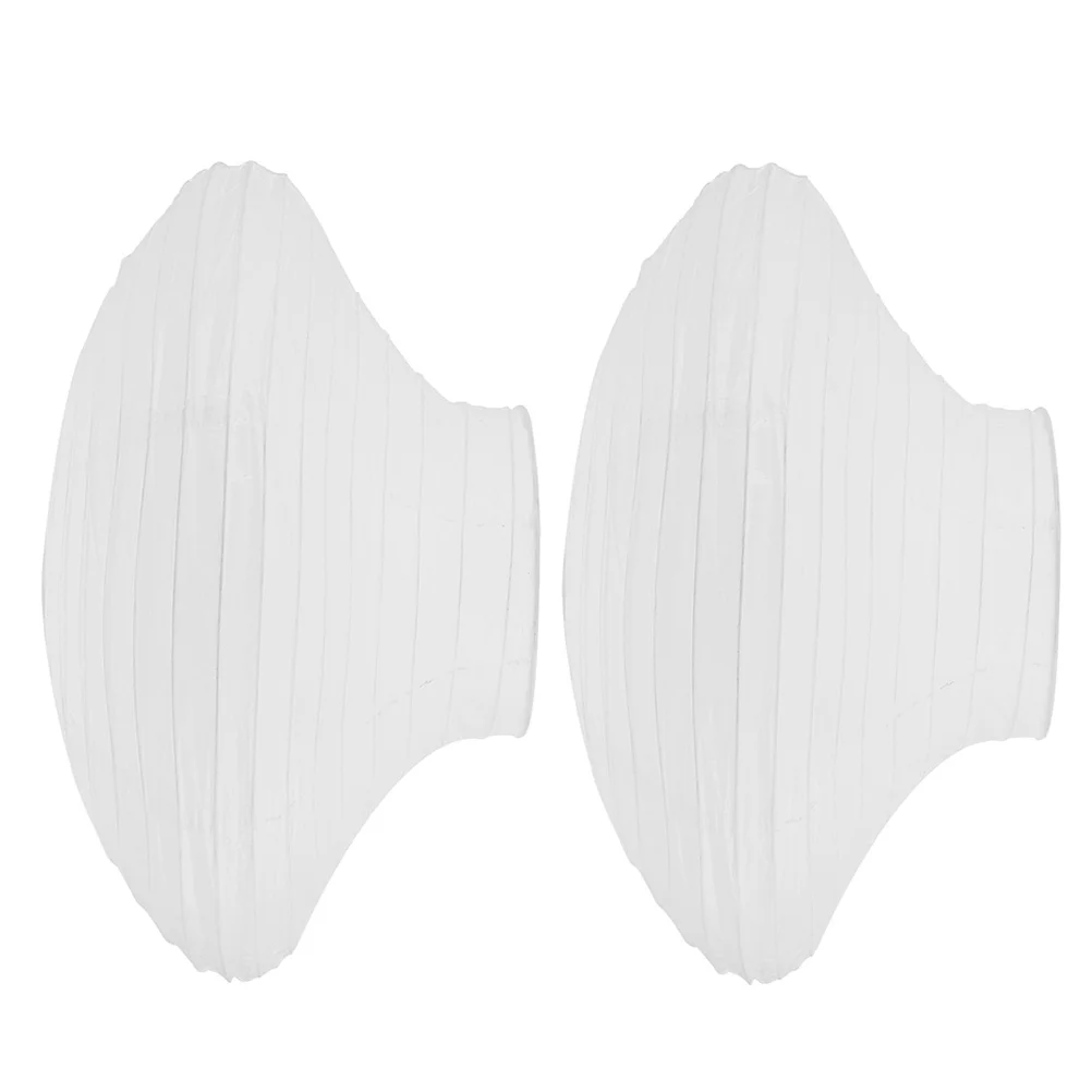 

2pcs DIY Paper Lantern Decorateative Shaped Pompoms Painting Paper Lanterns