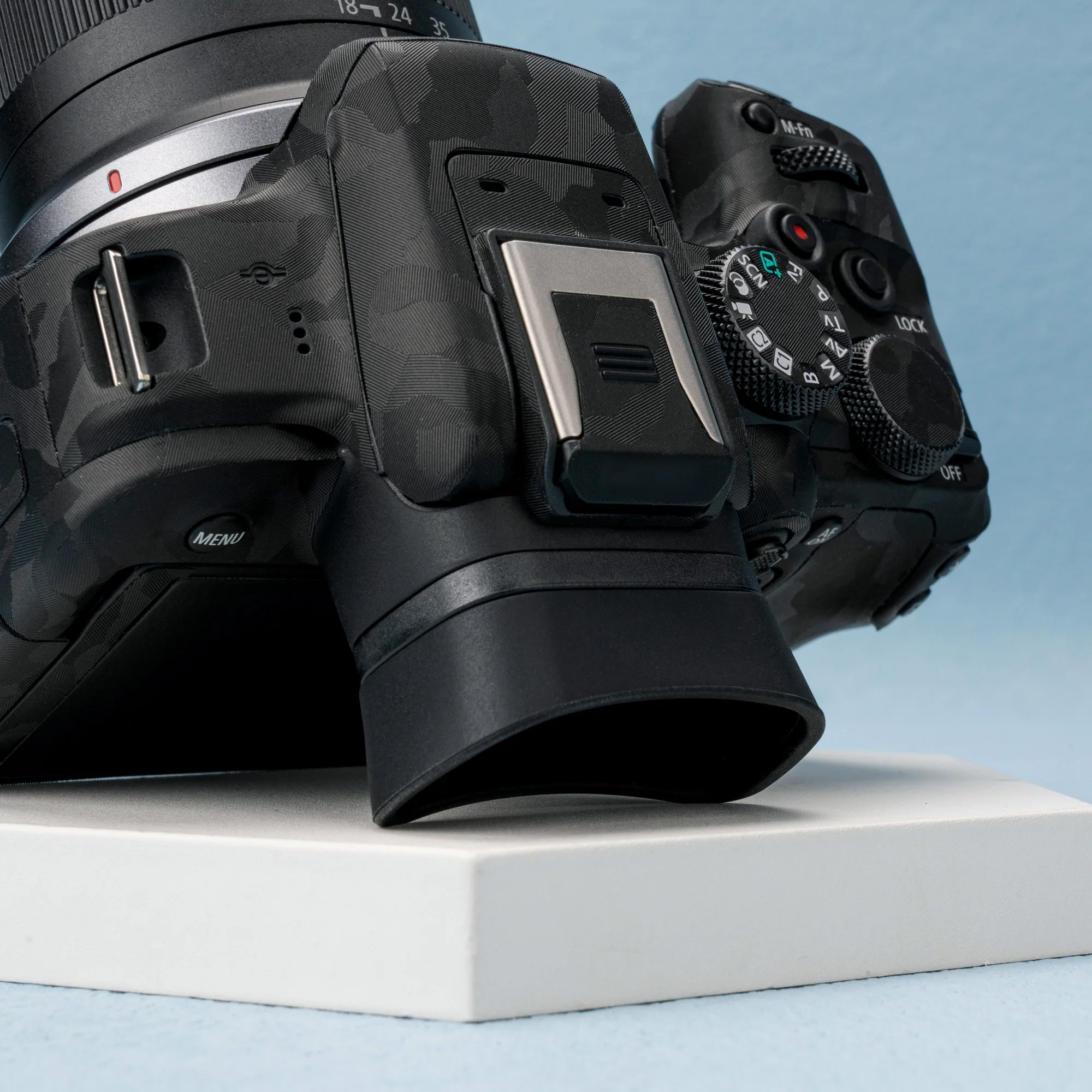 Eos r10 Augen muschel Okular weiches Silikon verlängerte Kamera Augen becher Sucher speziell für Canon Eos R10 spiegellose Kamera entwickelt – Detail 9