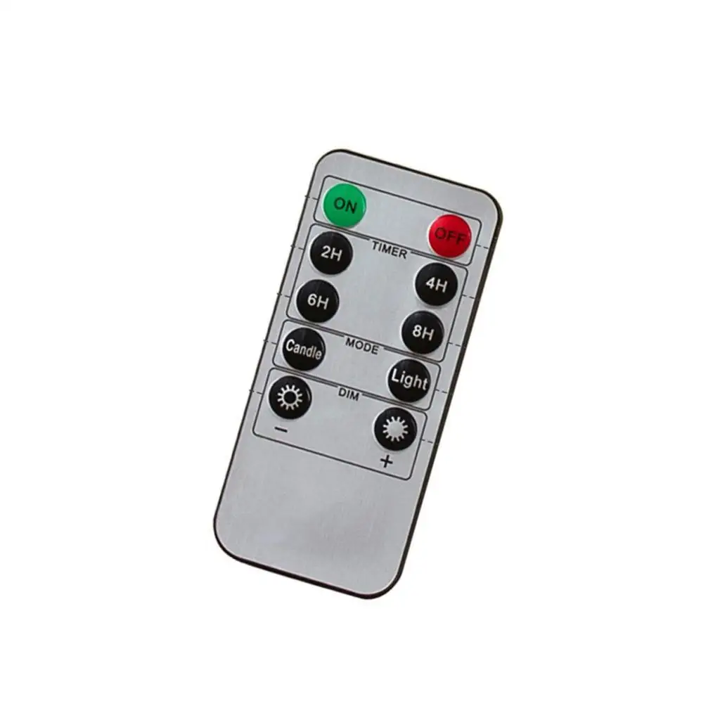 Candele LED Senza Fiamma PILLOBOX – Impermeabili Con Telecomando E Timer – 2 Pezzi, Avorio, D7,5xH14 - 4