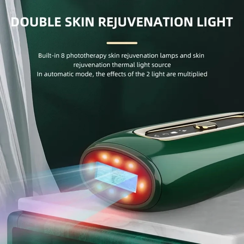 Swoson Sapphire Freezing Point Hair Removal Device Body Bikini IPL 999,999 Flashes Pulses Permanent Laser Epilator Painless 2