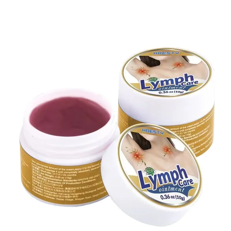 Lymphatic dredging ointment Auxiliary breast neck lymph Node mammary gland Treat Detox cream Herbal hot moxibustion Plaster