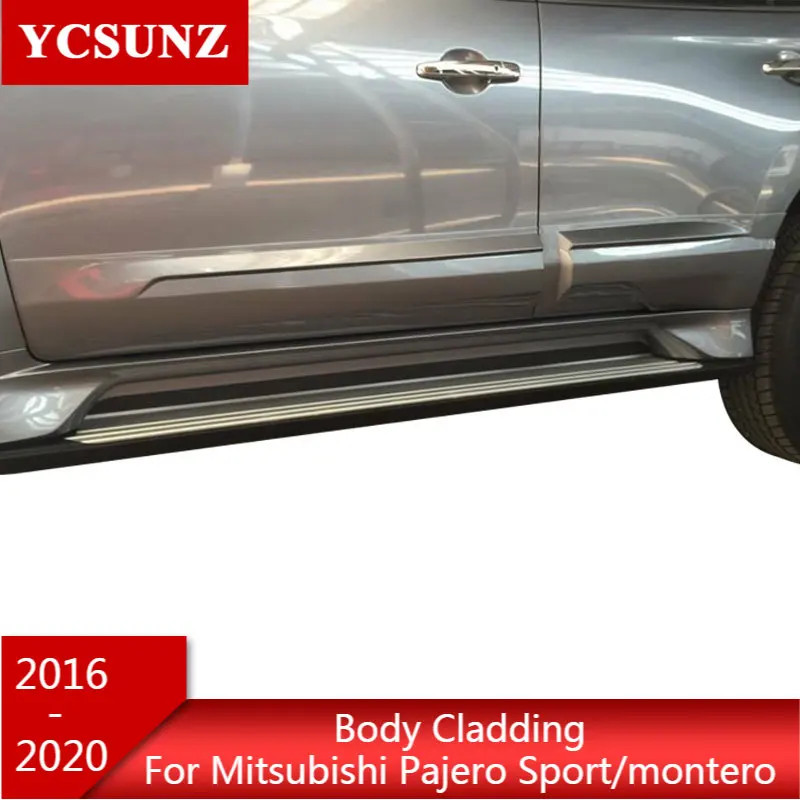 Abs Body Cladding For Mitsubishi Pajero Sport Montero Sport 2016 2017