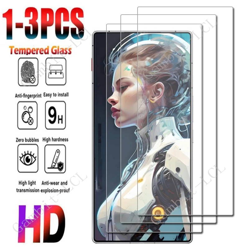 Premium 9H Tempered Glass Screen Protector Cover Film (1-3 Pack)