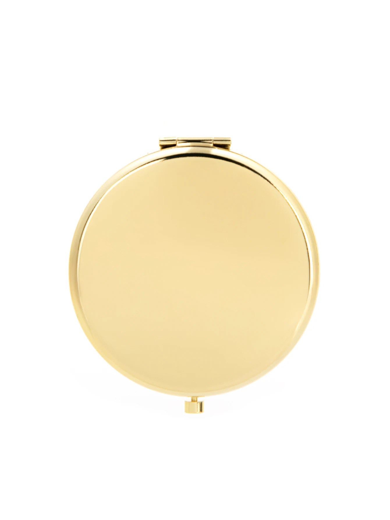 65 mm Round Double Sided Makeup Mirror Portable Compact Handheld Makeup Mirror for Purse/Travel/Cosmetics