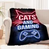 Blanket Large Game Controler Luxury Blankets for Decorative Sofa Home and Decoration Summer Blanket King Size Blankets & Throw 2