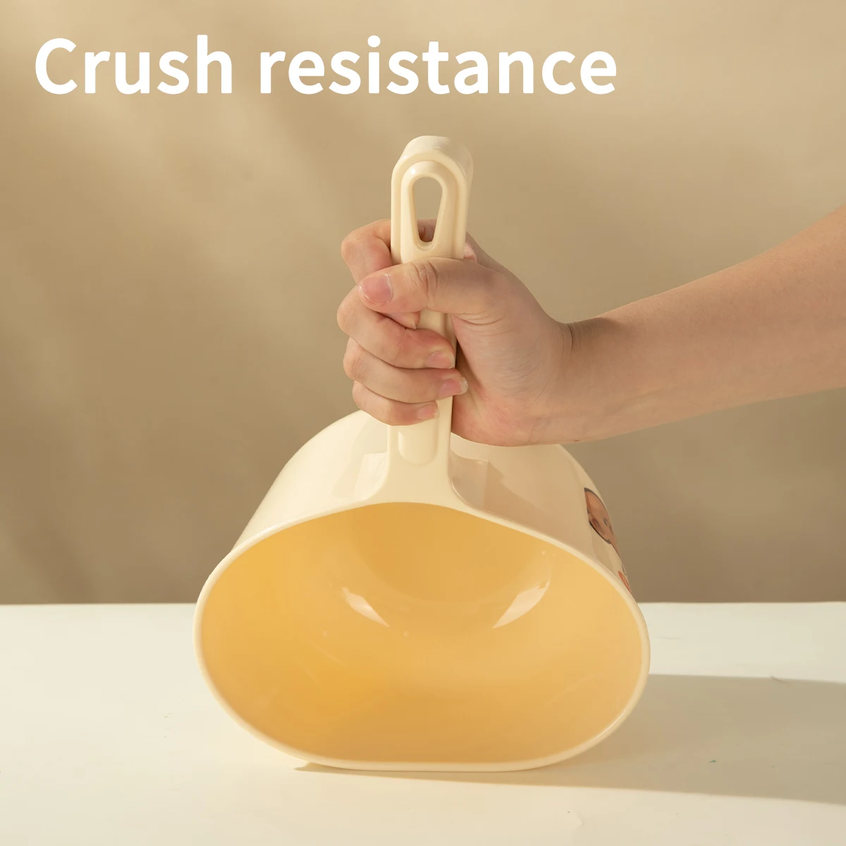 Plastic Water Ladle WORTHBUY Kitchen Thickened Water Dipper Long Handle Spoon Multifunctional Large Capacity Scoop