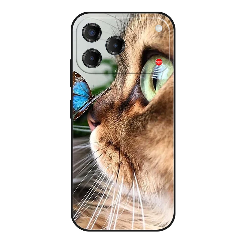 Sleek Black Matte Fashion Phone Case - Slim Soft TPU