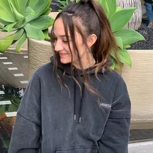 

Street Fashion Letter Print Hoodies Women Indie Vintage Long Sleeve Casual Sweatshirts 2021 Spring Autumn Plus Size Y2k Pullover