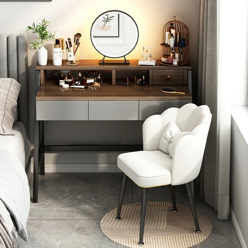 

Makeup Chair Dressing Table Organizers Modern Container Multifunctional Dressing Table Bedroom Tocador Maquillaje Room Decor