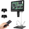 Andonstar Trinocular AD249SM HDMI USB Digital Microscope 2000X 10.1" IPS LCD for Electronics Soldering Tool for PCB Solder Check 1