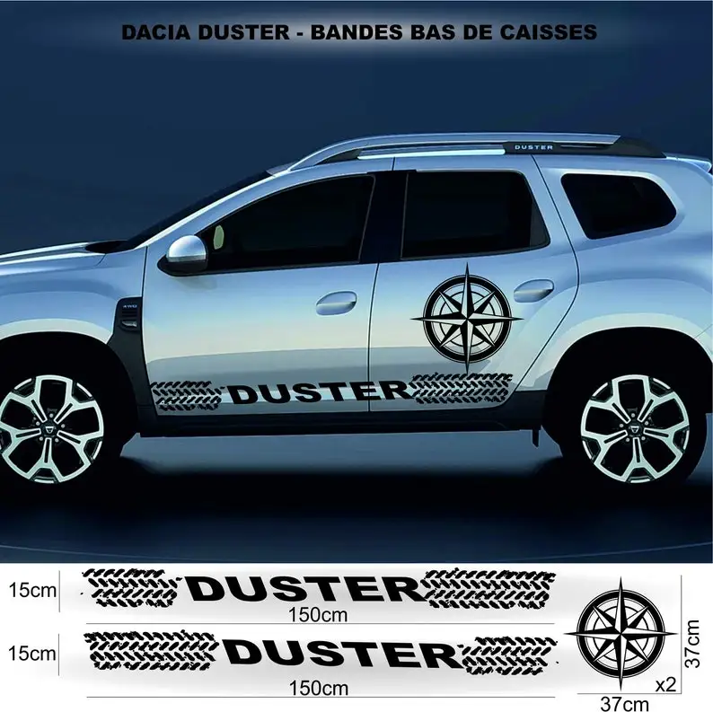 

Strip DACIA DUSTER sticker decal