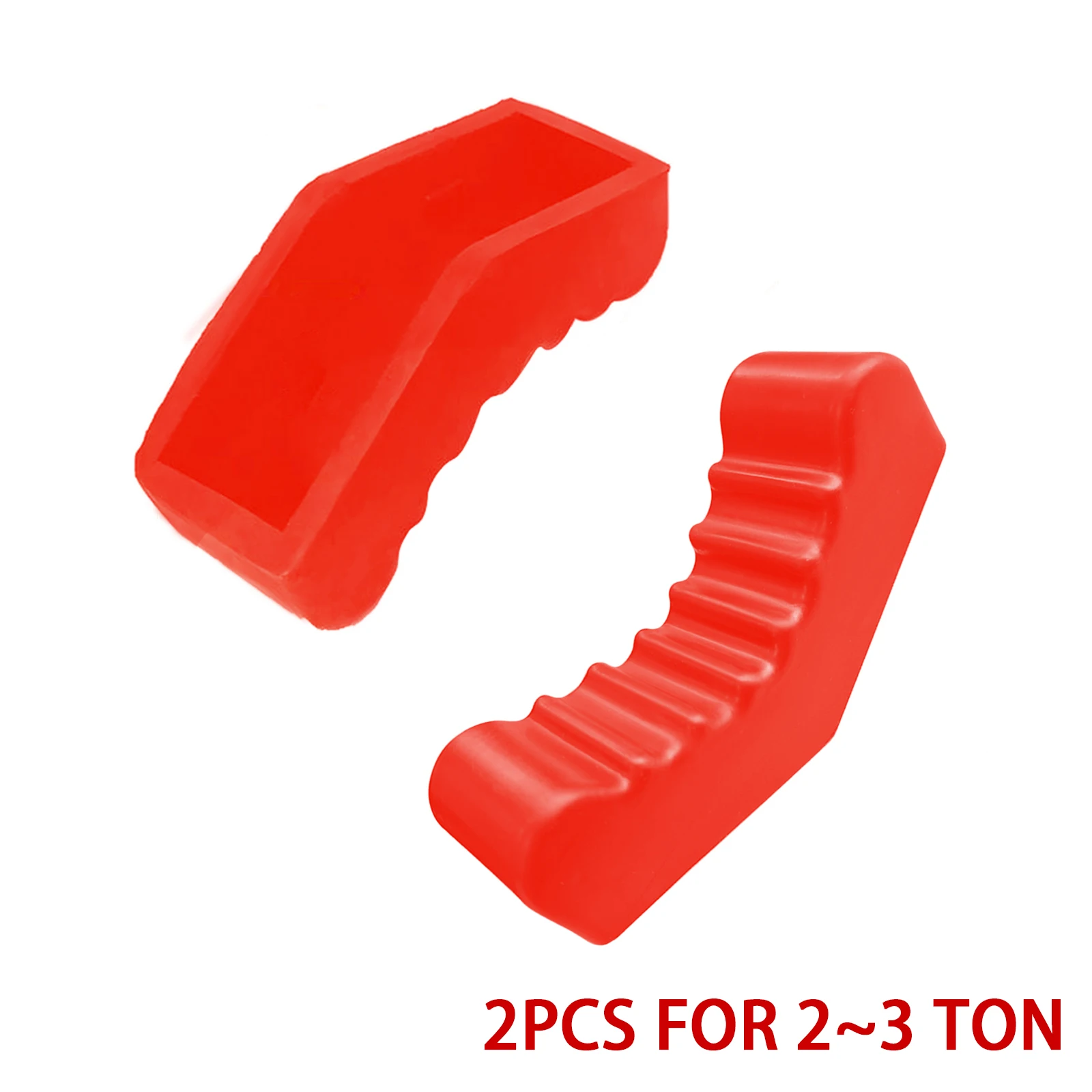 3Ton 6Ton Araba Kauçuk Oluklu Koruma Kriko Standı Pad Destek Bloğu Kaldırma Kaldırma Çerçeve Ray Tutam Koruyucu Kaymaz Zemin Yastığı